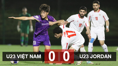 Kết quả U23 Việt Nam vs U23 Jordan: Thua sau loạt 11m